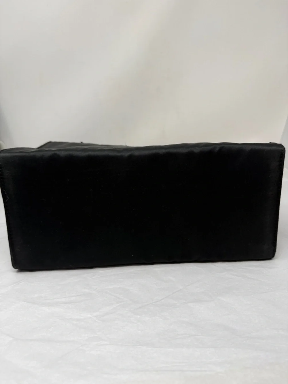 kate spade Sam bag black nylon box tote shoulder bag minimalist - Picture 4 of 6